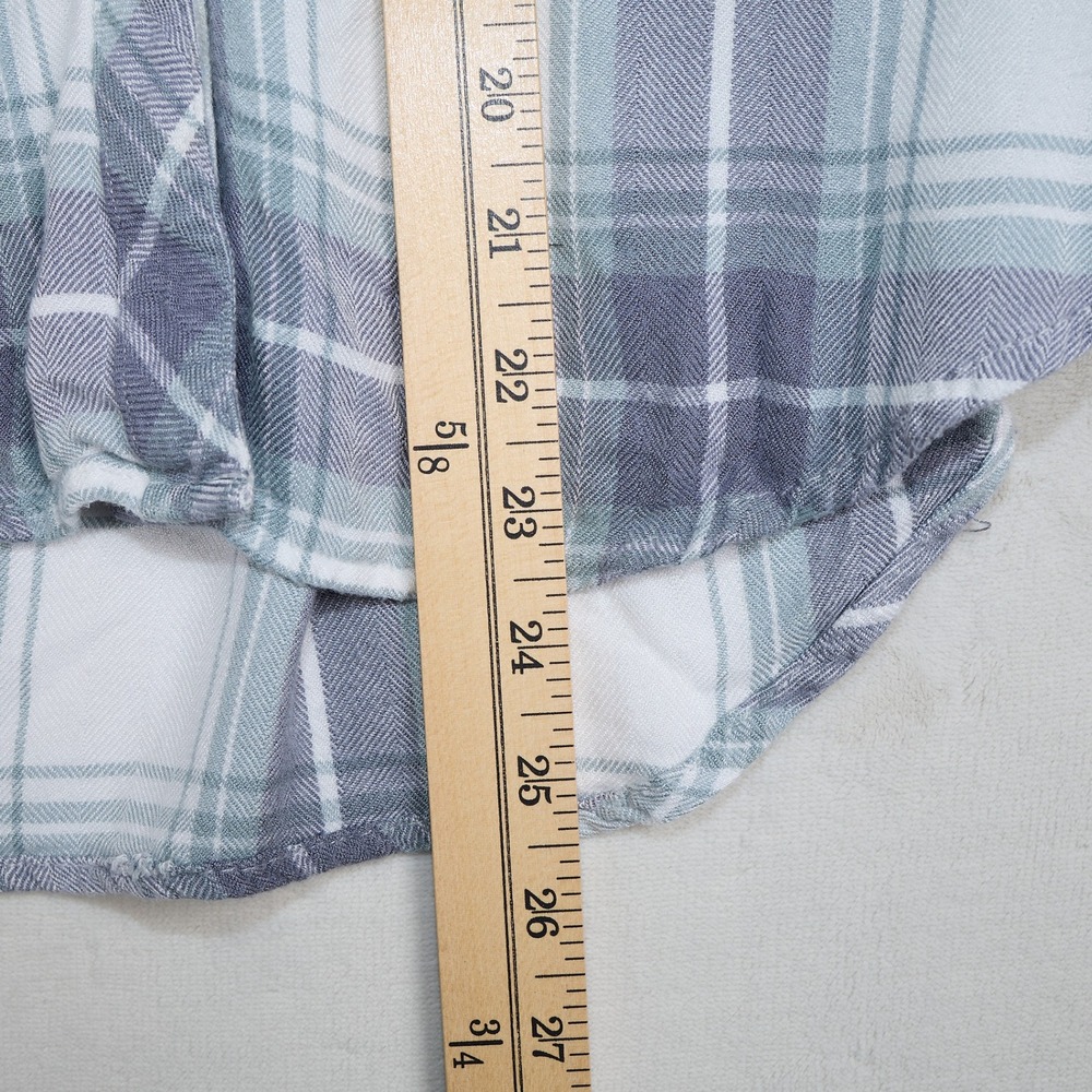 Rails Cooper Ocean Mist Plaid Button Up Shirt Blue Green Small‎ INT-100-507-203 - Picture 6 of 10